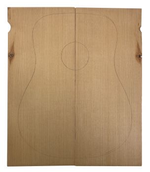 Soundboard Adirondack Spruce Western/ Dreadnought Caramel AA